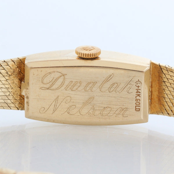 Rolex 14K Yellow Gold Manual Ladies Watch