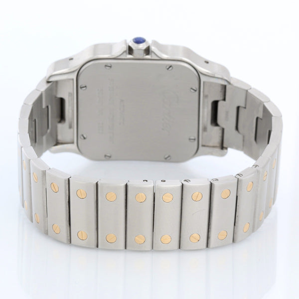 Cartier Santos Galbee XL Steel & Yellow Gold  Automatic Men's Watch W20099C4