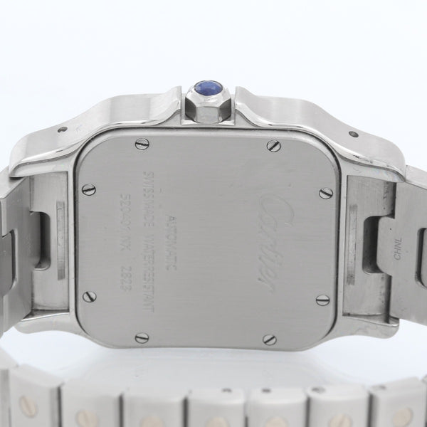 Cartier Santos Galbee XL Steel & Yellow Gold  Automatic Men's Watch W20099C4