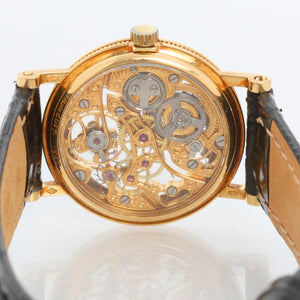 Breguet Skeleton 18k Yellow Gold  Ladies