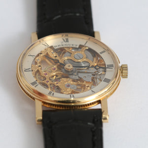 Breguet Skeleton 18k Yellow Gold  Ladies