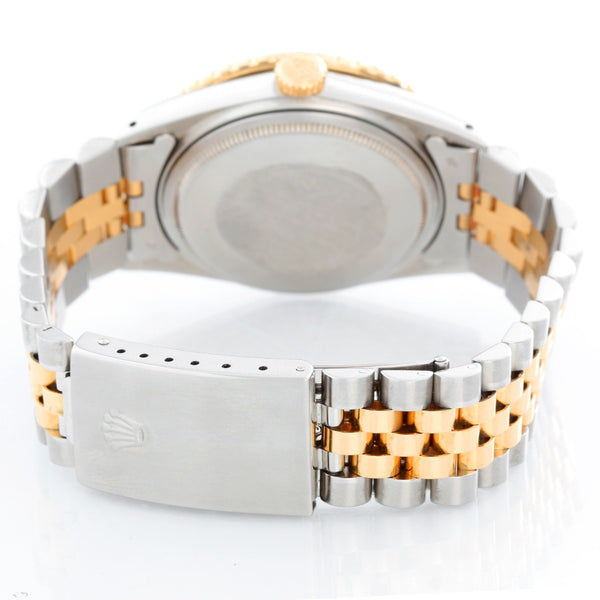 Rolex Turnograph 2-Tone Thunderbird Bezel Watch 16253