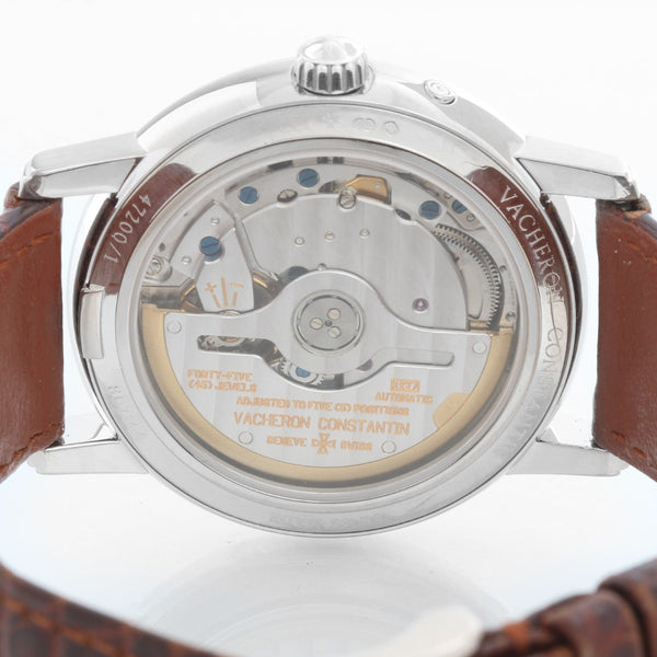 Vacheron Constantin Patrimony Power Reserve 18k White Gold Watch 47200/1