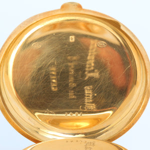 Marius Lecoultre Very Fine Gold Minute Repeater With Split Second Chronograph