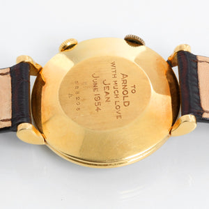 Cartier Extremely Rare 18k (E.W.C) Alarm Watch With Hollywood Provenance