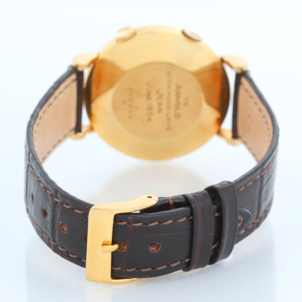 Cartier Extremely Rare 18k (E.W.C) Alarm Watch With Hollywood Provenance