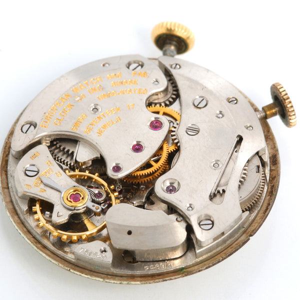 Cartier Extremely Rare 18k (E.W.C) Alarm Watch With Hollywood Provenance