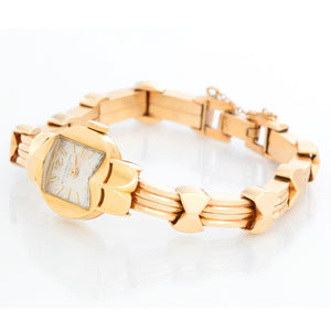 Patek Philippe Art Deco 18K Yellow Gold Ladies Watch Ref. 3017