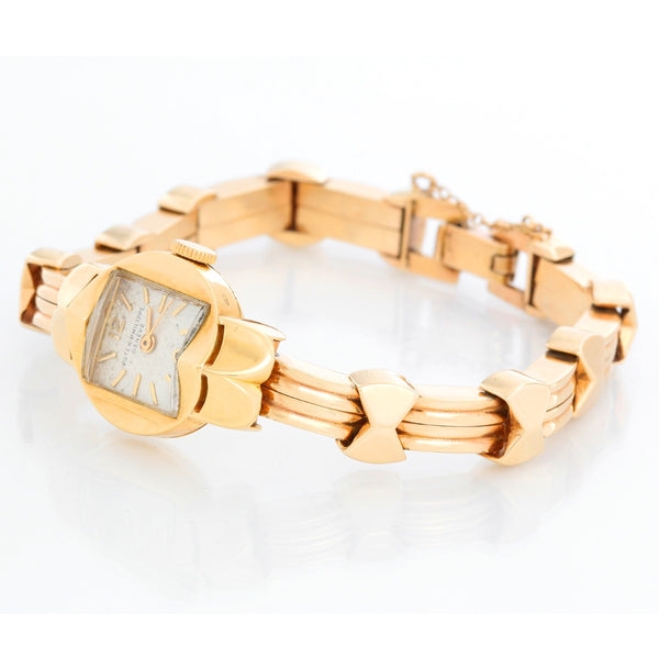 Patek Philippe Art Deco 18K Yellow Gold Ladies Watch Ref. 3017