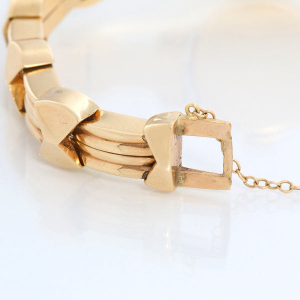 Patek Philippe Art Deco 18K Yellow Gold Ladies Watch Ref. 3017