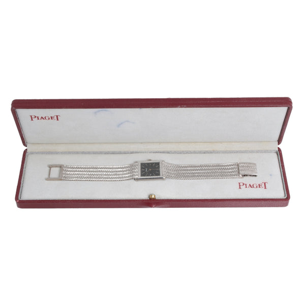 Piaget 18K White Gold Men's Watch Ref 908 E3