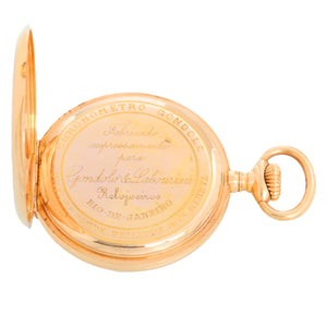 Patek Philippe Chronometro Gondolo Pocket Watch for Gondolo & Labouriau