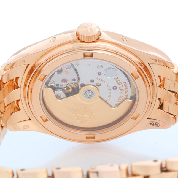 Patek Philippe Annual Calendar Men's 18k Rose Gold Moonphase Watch 5036R