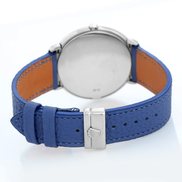 Rolex Cellini  Quartz 18k White Gold Men's Watch 6623