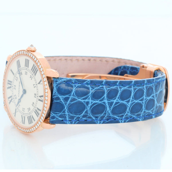 Cartier 18K Rose Gold Ronde Louis Ladies Watch 2889 W6800251