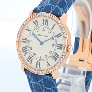 Cartier 18K Rose Gold Ronde Louis Ladies Watch 2889 W6800251