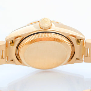 Rolex President Gold Ladies Diamond Watch 79178