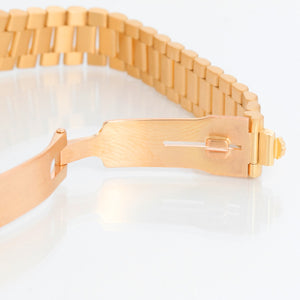 Rolex President Gold Ladies Diamond Watch 79178