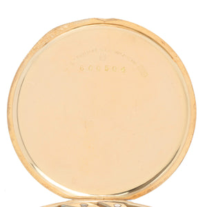 Patek Philippe & Co. 18K Gold Open Face Pocket Watch