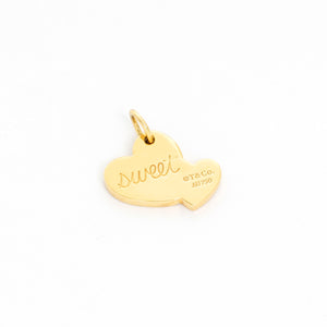 Tiffany & Co. 18K Yellow Gold Heart Charm