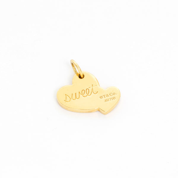 Tiffany & Co. 18K Yellow Gold Heart Charm