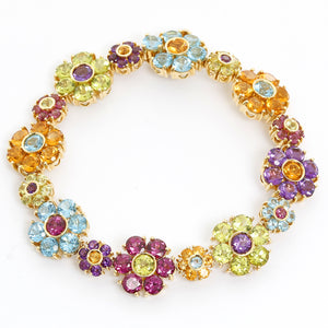 Pasquale Bruni Multistone Floral Bracelet