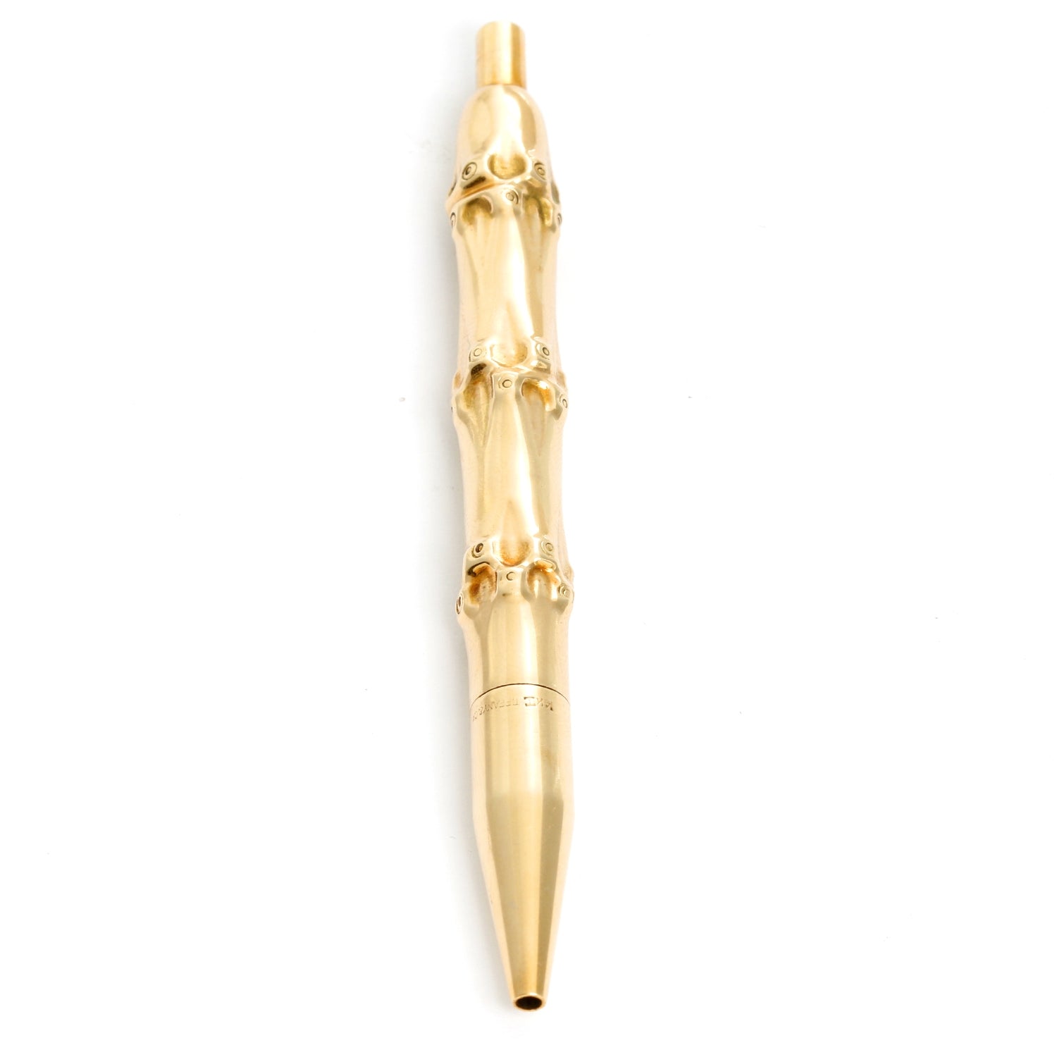 ティファニー TIFFANY&Co. ボールペン バンブー ゴールド Tiffany & Co. 14K Yellow Gold Bamboo Ink Pen