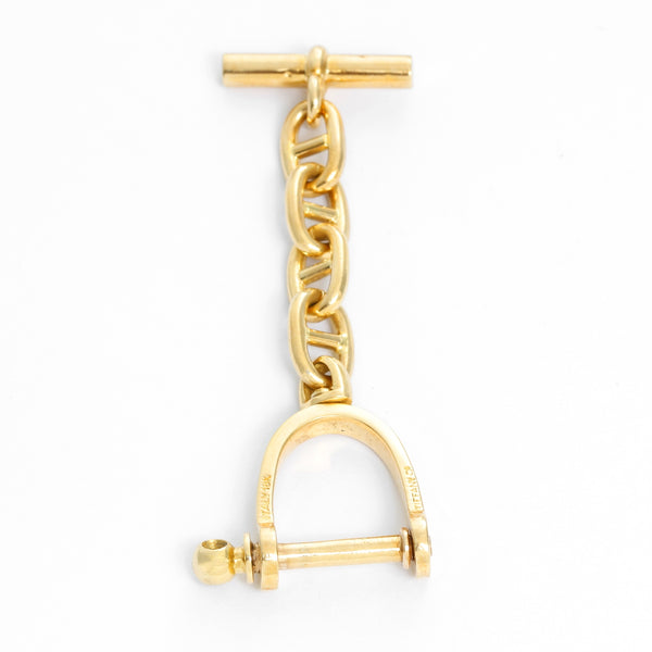 Tiffany & Co 18K Yellow Gold Key Chain