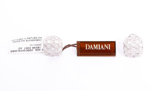 Damiani Checkmate White Gold Earrings