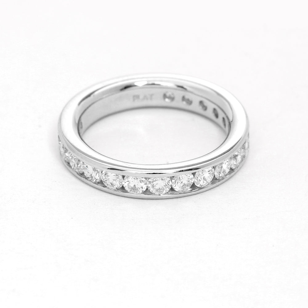 Diamond Platinum Band Size 5