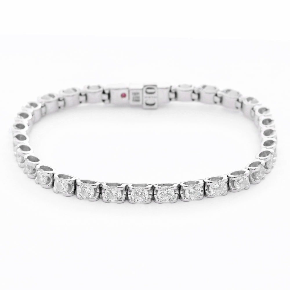 Roberto Coin 18K White gold Cento Collection Tennis Bracelet