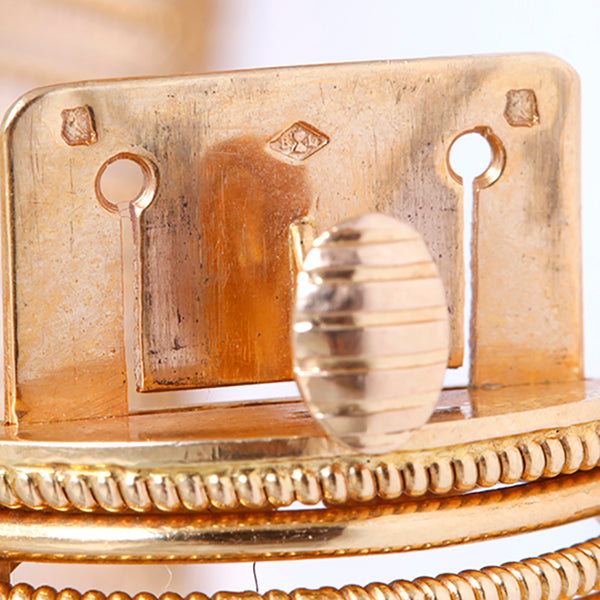 Beautiful Yellow Gold Multi-Texture Bracelet