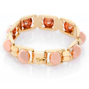 14K Yellow Gold and Rose Gold Bracelet