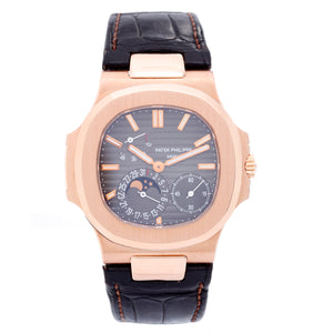 Patek Philippe & Co. Nautilus 18K Rose Gold Watch 5712R