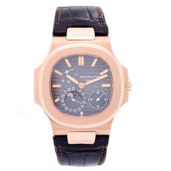 Patek Philippe & Co. Nautilus 18K Rose Gold Watch 5712R