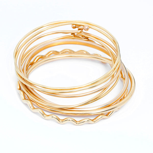 IPPOLITA 18K Yellow Gold Bangle Size 7 1/4
