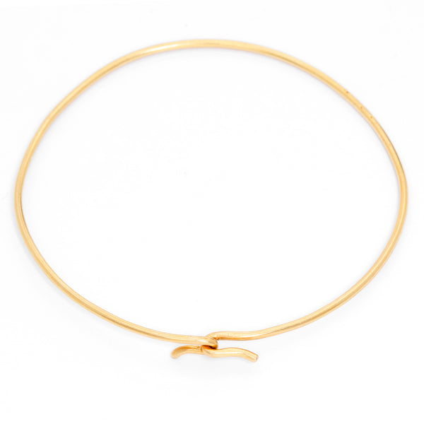 Cartier 18K Yellow Gold Slide on Banlge Size 7 1/2