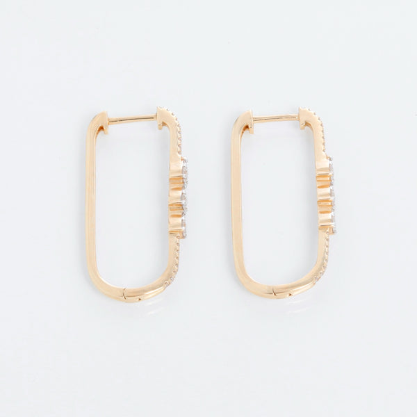 KC Designs 14K Yellow Gold Diamond Earrings