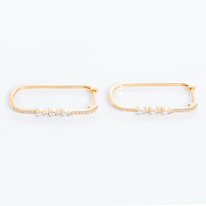 KC Designs 14K Yellow Gold Diamond Earrings