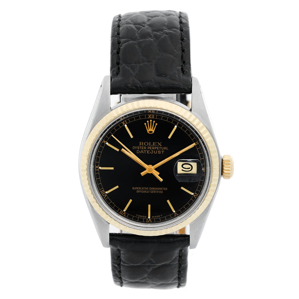 Men's Rolex Datejust 2-Tone Watch 16013