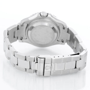 Rolex Ladies Yacht - Master Stainless Steel Watch 169622 Platinum Dial