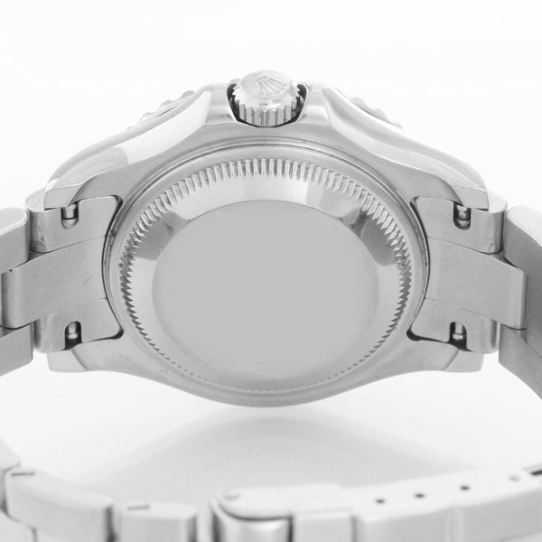 Rolex Ladies Yacht - Master Stainless Steel Watch 169622 Platinum Dial