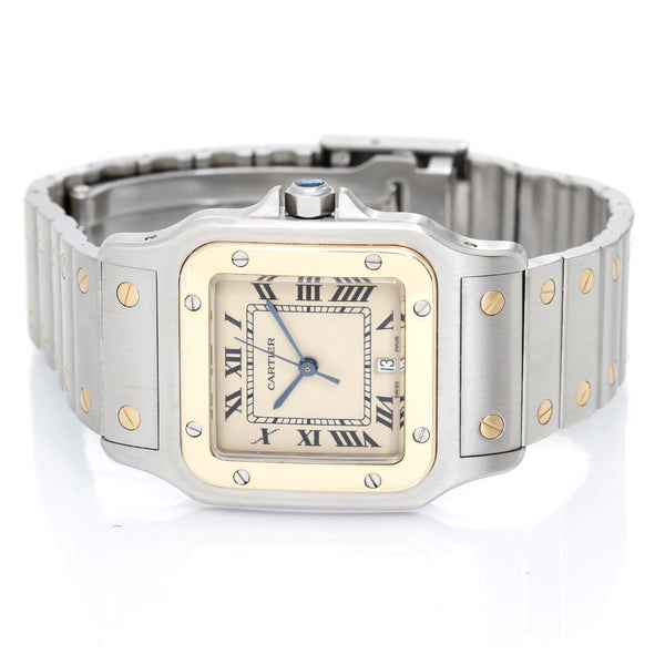 Cartier Santos Galbee Midsize Steel Quartz Men's or Ladies Watch W20060D6