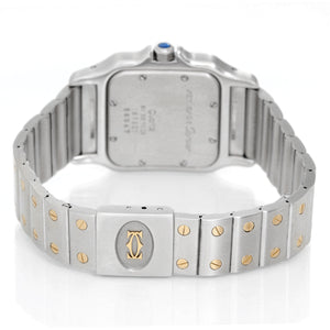 Cartier Santos Galbee Midsize Steel Quartz Men's or Ladies Watch W20060D6