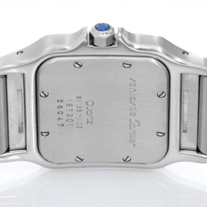 Cartier Santos Galbee Midsize Steel Quartz Men's or Ladies Watch W20060D6