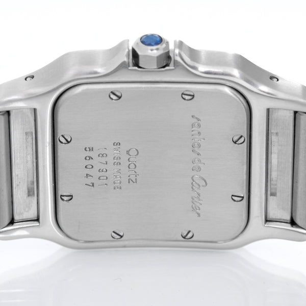 Cartier Santos Galbee Midsize Steel Quartz Men's or Ladies Watch W20060D6