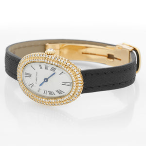 Cartier Baignoire 18K Yellow Gold Watch
