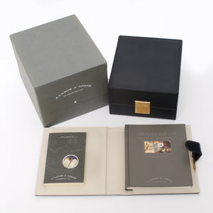 A. Lange & Sohne Lange 1 Moonphase Yellow Gold 109.021