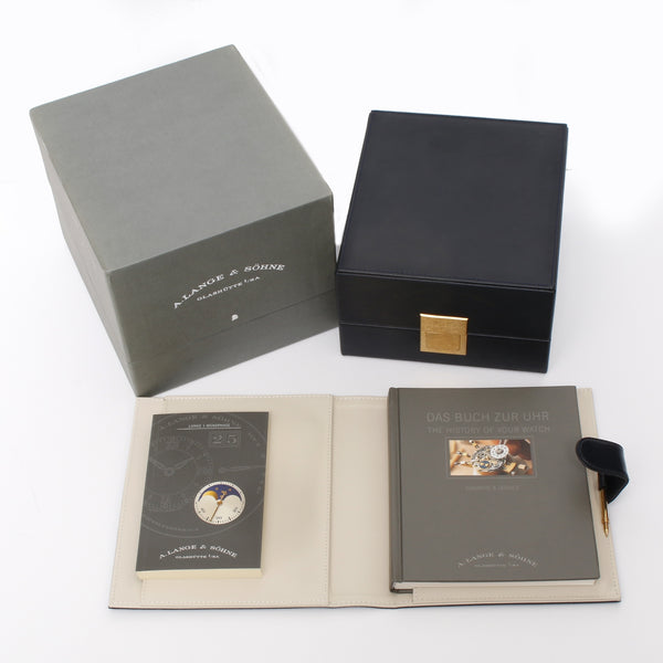 A. Lange & Sohne Lange 1 Moonphase Yellow Gold 109.021