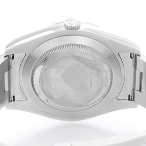 Rolex Datejust II Men's 41mm Stainless Steel Watch White Dial 116300